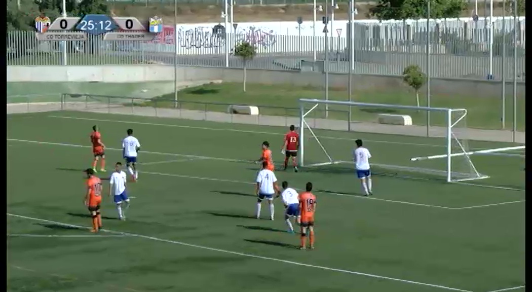 Primera parte del partido CD Torrevieja - CD Thader